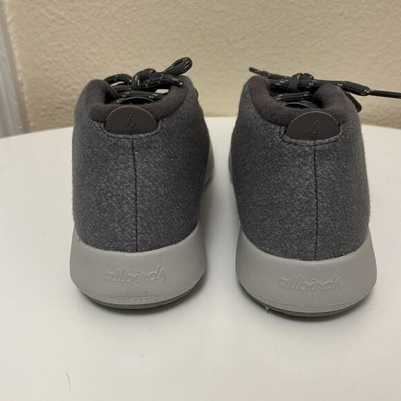 ALLBIRDS Women's Wool Runner-Up Mizzle Medium Light Grey Size 8 New Box - Picture 5 of 11